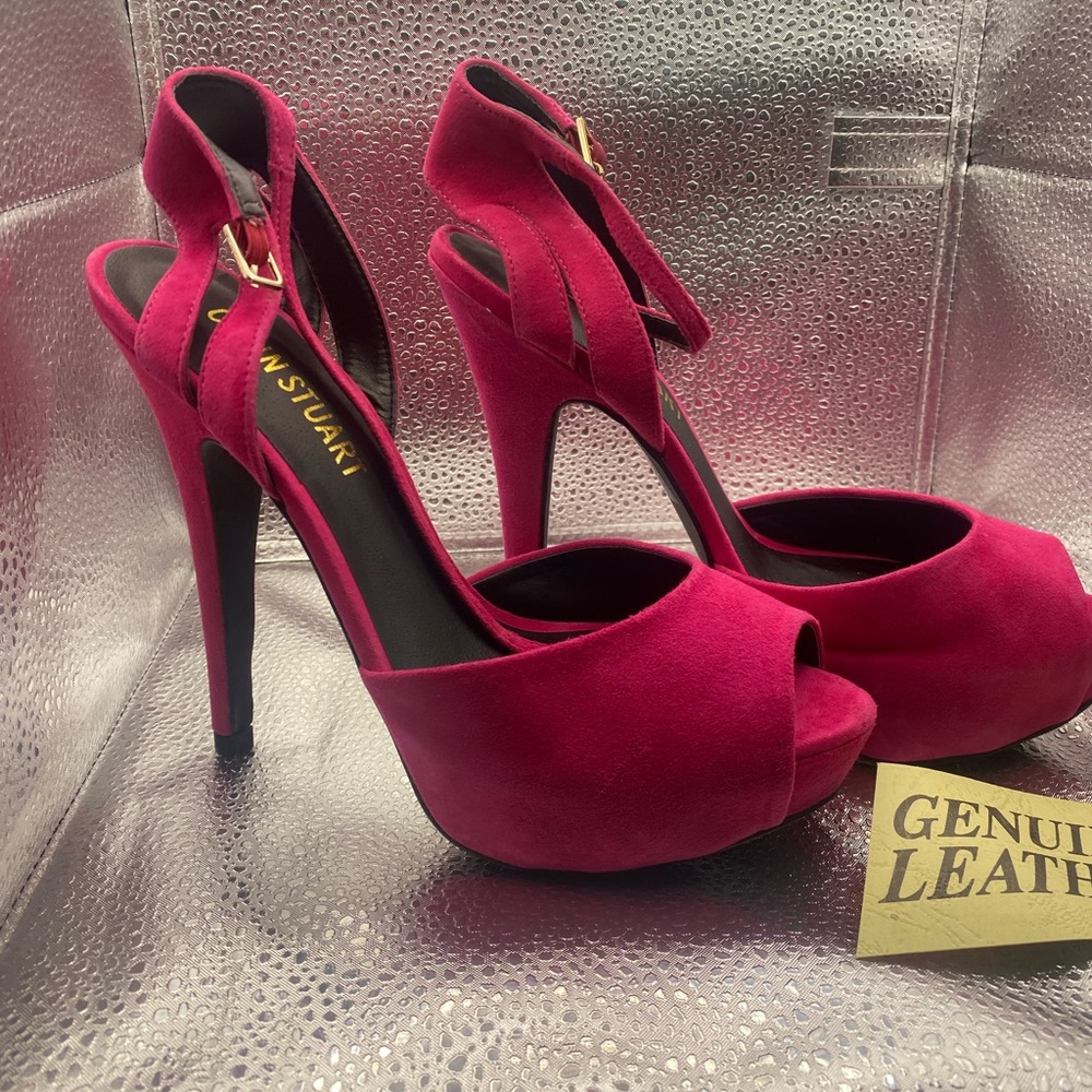 Colin Stuart Suede Heels, 7.5